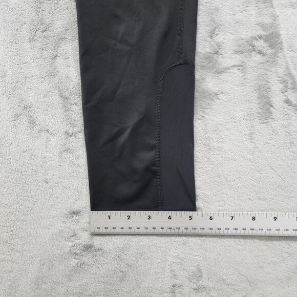 Nike Pants Womens S Black Dri-FIT Power Epic Lux Crop Leggings Drawstring Pocket - Picture 12 of 13